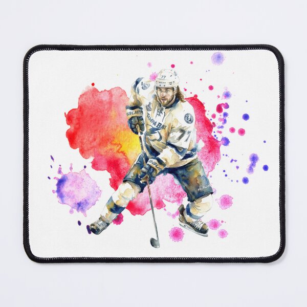 Item preview, Victor Hedman Player Watercolor Art - Tampa Bay #77 designed and sold by Turnersports.