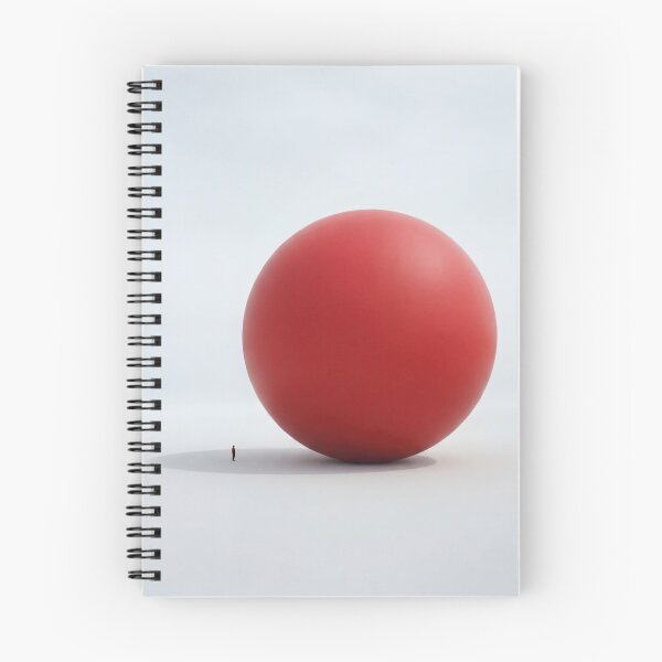 Item preview, Red Sphere on an Empty Plain designed and sold by yagiyeti.