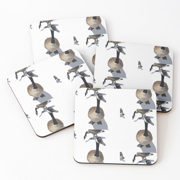 Item preview, Canada Geese Minimalist Background Art Print designed and sold by KaleChub.