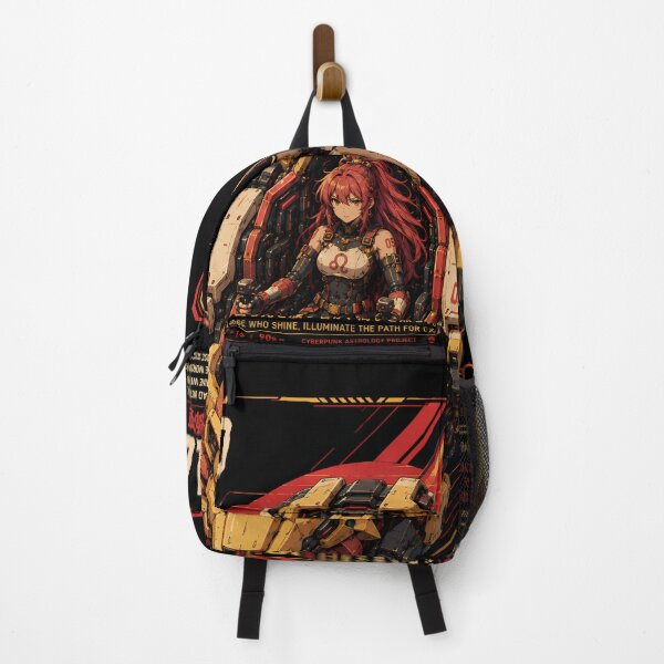 Item preview, Cyberpunk Leo Zodiac Mecha – Anime Lion Pilot designed and sold by Apocalyptic Art Studio.