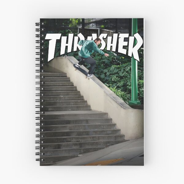 Item preview, Thrasher Skateboard Magazine Original Custom Vintage Poster Wall Art designed and sold by Cool Robot Bro..