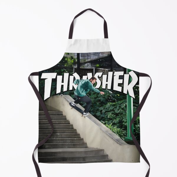Item preview, Thrasher Skateboard Magazine Original Custom Vintage Poster Wall Art designed and sold by Cool Robot Bro..