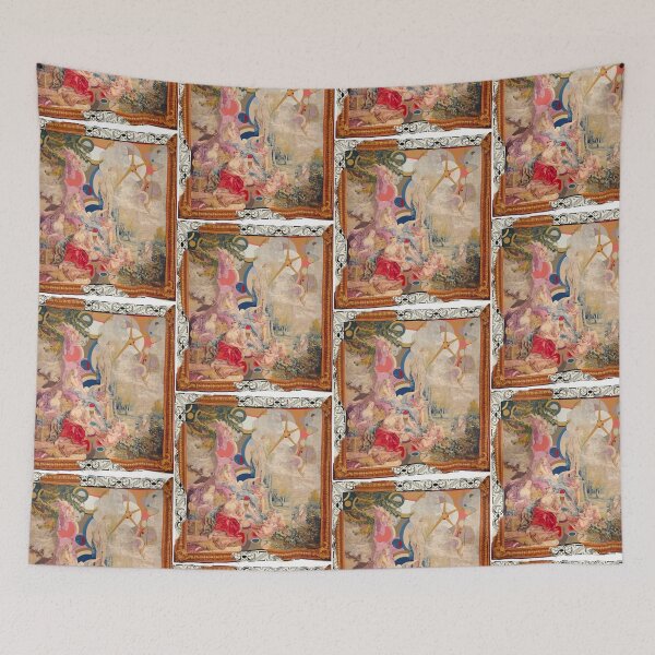 Item preview, Tapestry Collage: The Past and Present designed and sold by nellaquarelle.