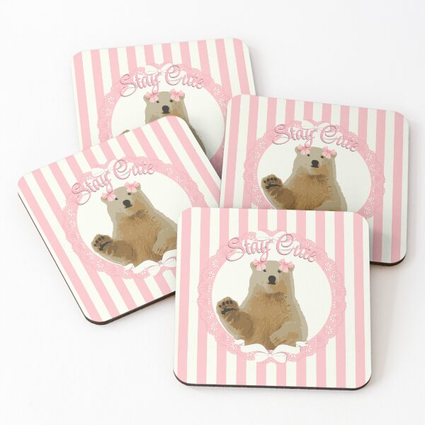 Item preview, Stay cute - polar bear  designed and sold by TheUndeadDesign.