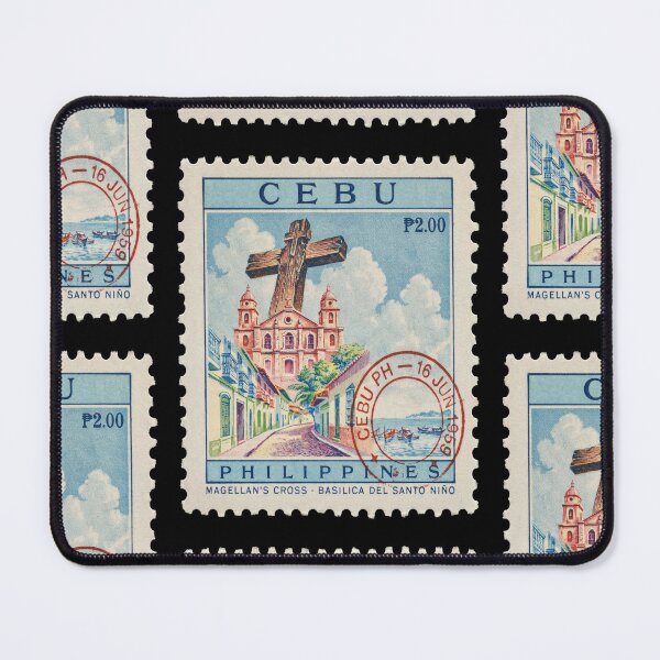 Item preview, Cebu Philippines Magellan’s Cross Heritage Stamp Sticker designed and sold by stickercuffs.
