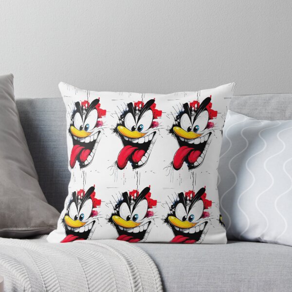 Item preview, Crazy Graffiti Duck Face Pop Art designed and sold by yanderedev.