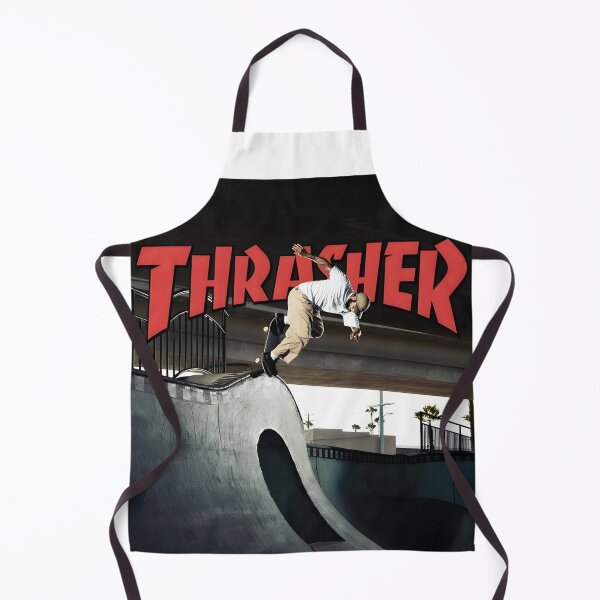 Item preview, Thrasher Skateboard Magazine Original Custom Vintage Poster Wall Art designed and sold by Cool Robot Bro..