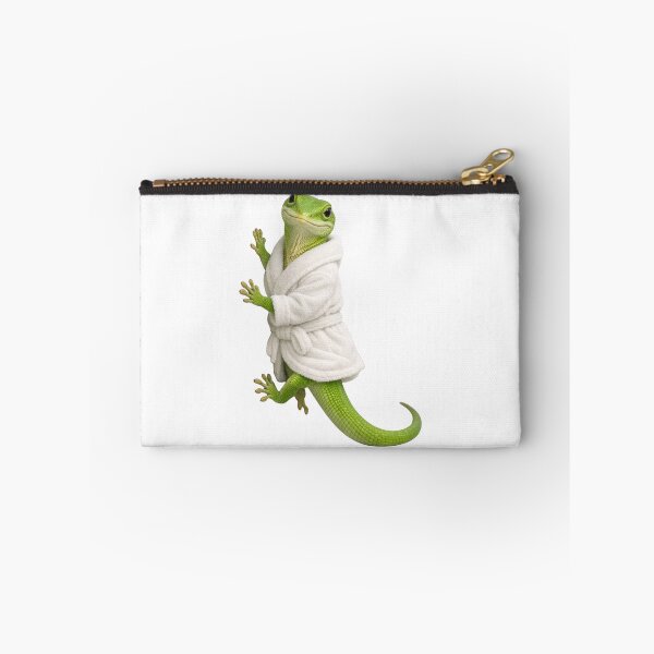 Item preview, Bathrobe Green Anole designed and sold by Sillytoe.