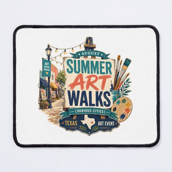 Item preview, Texas Summer Art Walk Event Celebration designed and sold by Combat Skies.