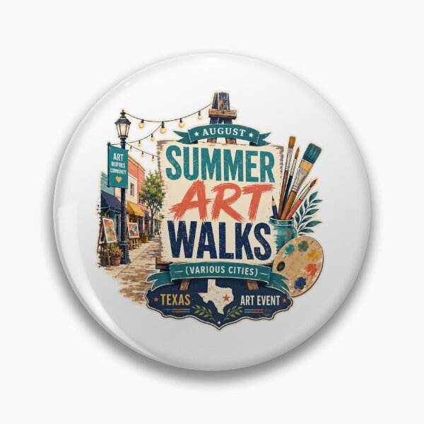 Item preview, Texas Summer Art Walk Event Celebration designed and sold by Combat Skies.