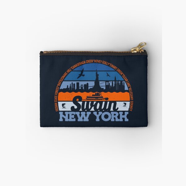Item preview, Swain New York Sunset Retro Vintage Local Pride Logo designed and sold by CRHPOD20.