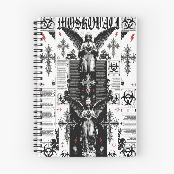 Item preview, MOSKOVACI Cyber Goth Angel Technical Text Graphic designed and sold by MOSKOVACI.