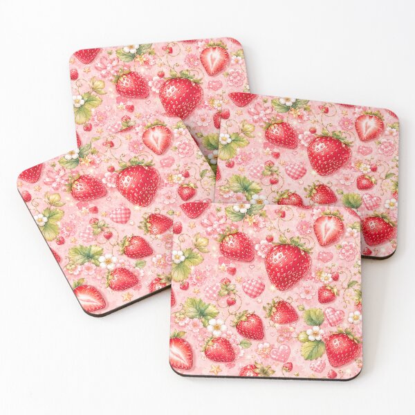 Item preview, Strawberry Love designed and sold by Gold&pixels.