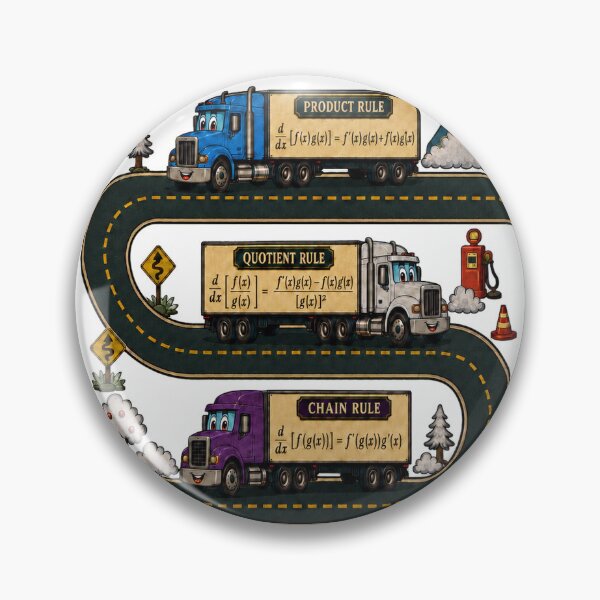Item preview, I will Derive with Trucks designed and sold by ForestaMath.