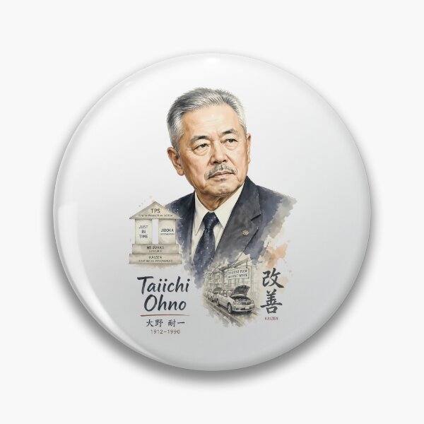 Item preview, Taiichi Ohno designed and sold by Sarcastic designs.