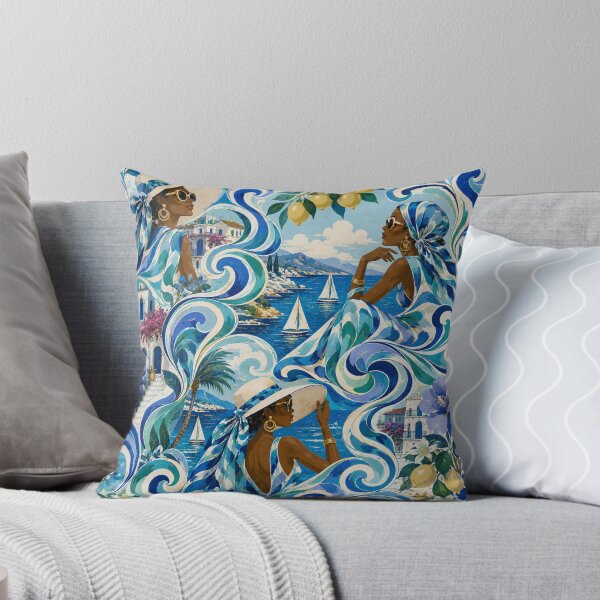 Item preview, Melanated Travels : Blue Mediterranean designed and sold by BlessedBlackBeautiful.