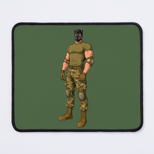 Item preview, Camo Pup - Tactical Guardian designed and sold by Shirts With Pride.