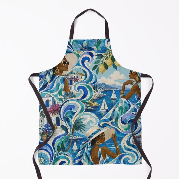 Item preview, Melanated Travels : Blue Mediterranean designed and sold by BlessedBlackBeautiful.