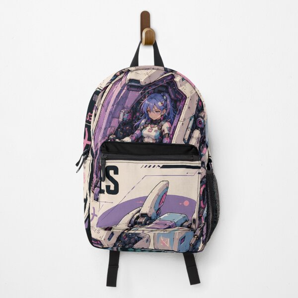 Item preview, Cyberpunk Pisces Zodiac Mecha Anime Girl designed and sold by Apocalyptic Art Studio.