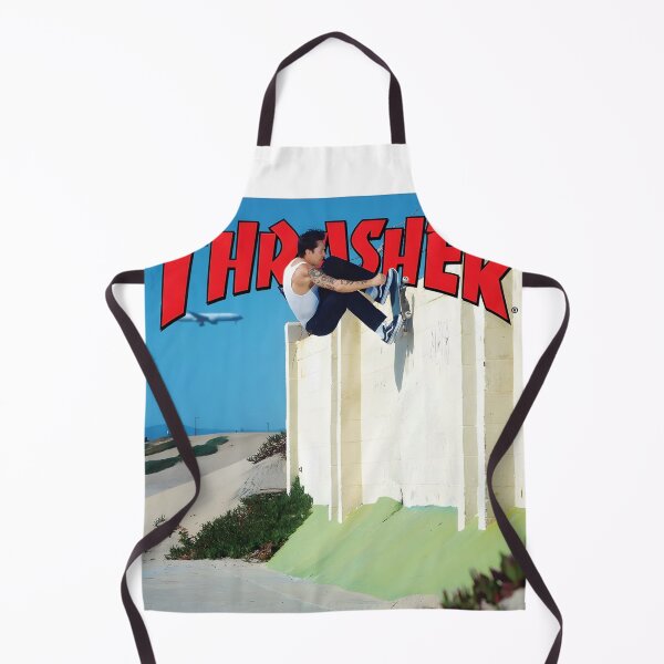Item preview, Thrasher Skateboard Magazine Original Custom Vintage Poster Wall Art designed and sold by Cool Robot Bro..