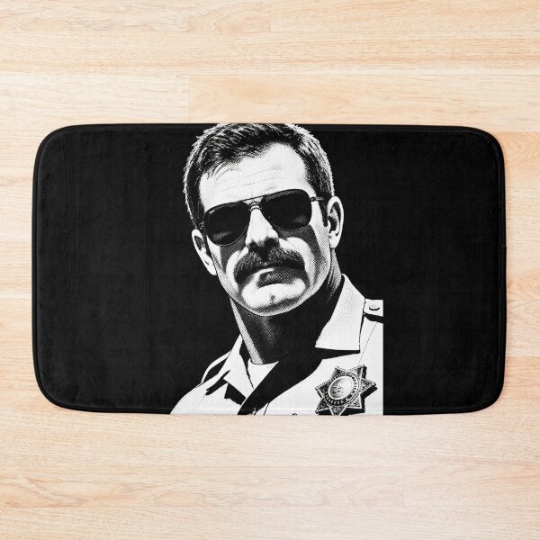 Item preview, Vintage Highway Hero – Bold Black & White Retro Officer Graphic designed and sold by Shirts With Pride.