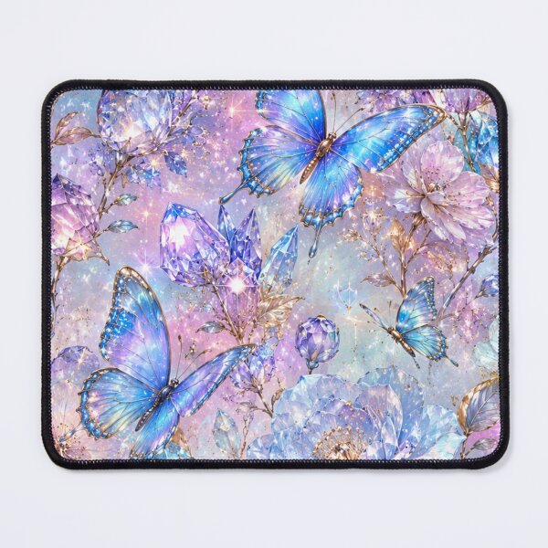 Item preview, Crystal Butterfly Garden designed and sold by Gold&pixels.