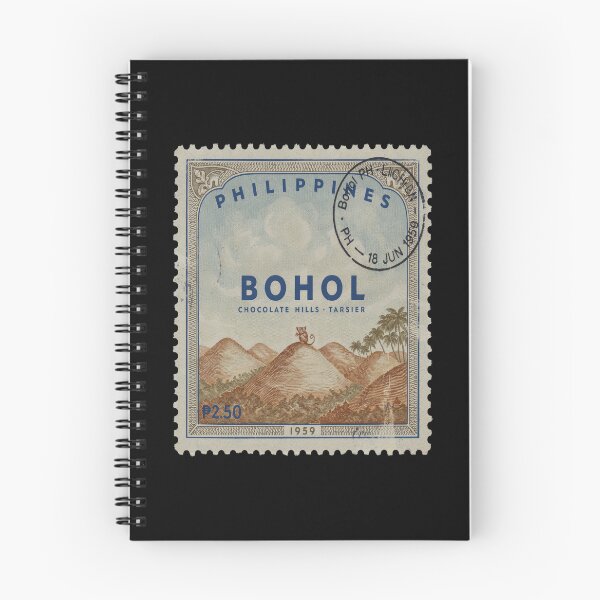 Item preview, Bohol Philippines Chocolate Hills Tarsier Stamp Sticker designed and sold by stickercuffs.