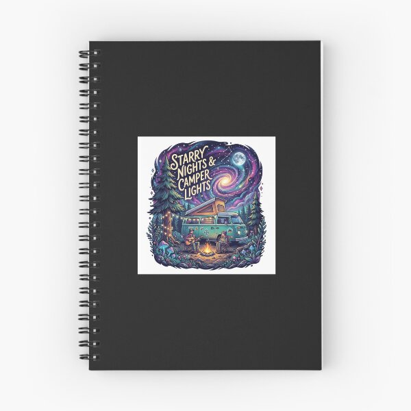 Item preview, Starry Nights Camper Lights - Vintage Van Adventure designed and sold by PiotroInk.