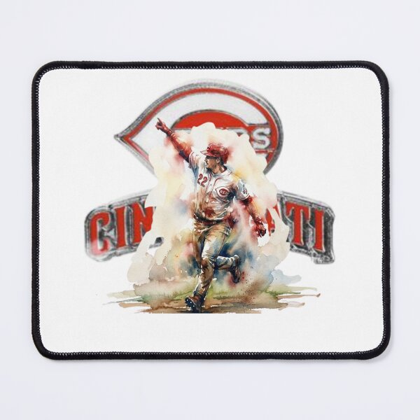 Item preview, JJ Bleday Cincinnati Baseball Legend Watercolor Illustration designed and sold by Turnersports.