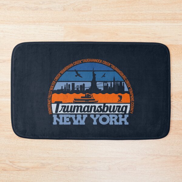 Item preview, Trumansburg New York Sunset Retro Vintage Local Pride Logo designed and sold by CRHPOD20.