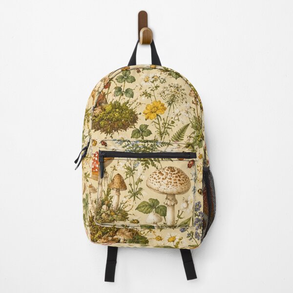 Item preview, Vintage Mushroom Meadow designed and sold by Gold&pixels.