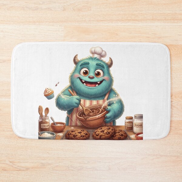 Item preview, A chubby friendly monster happily designed and sold by kidoramagic.
