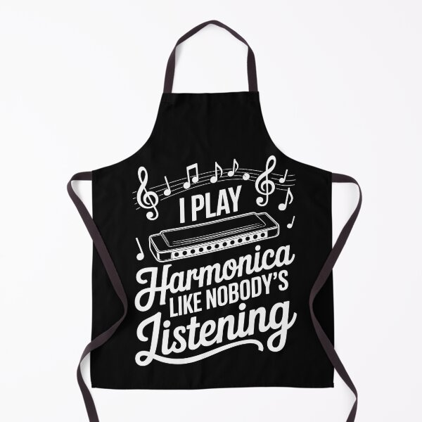 Item preview, PLAY Harmonica LIKE NOBODY’S LISTENING designed and sold by jkrphoto.
