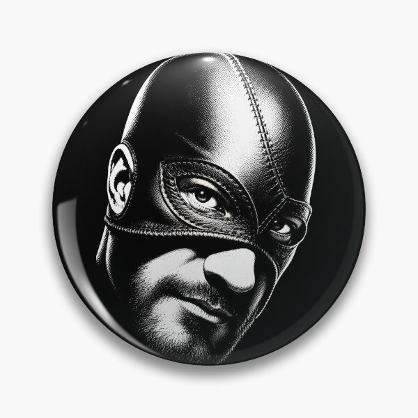 Item preview, Masked - Vintage Underground Graphic Portrait designed and sold by Shirts With Pride.