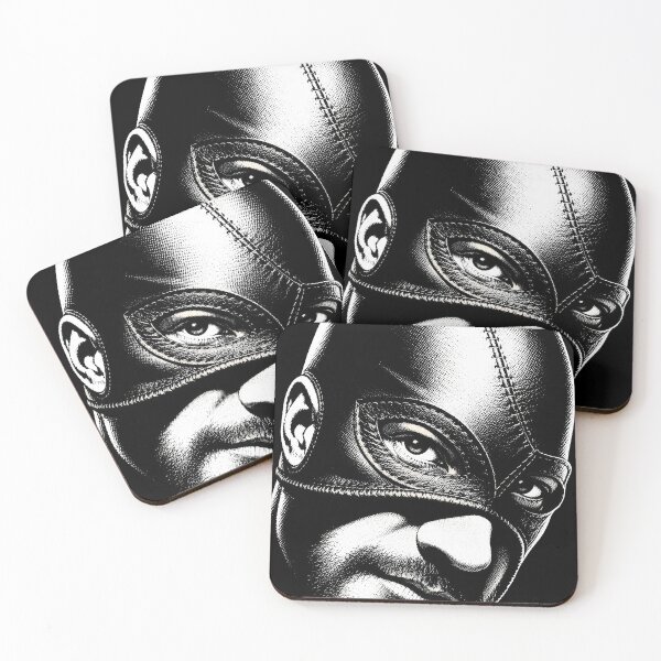 Item preview, Masked - Vintage Underground Graphic Portrait designed and sold by Shirts With Pride.