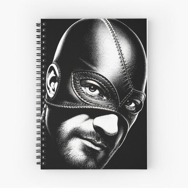 Item preview, Masked - Vintage Underground Graphic Portrait designed and sold by Shirts With Pride.
