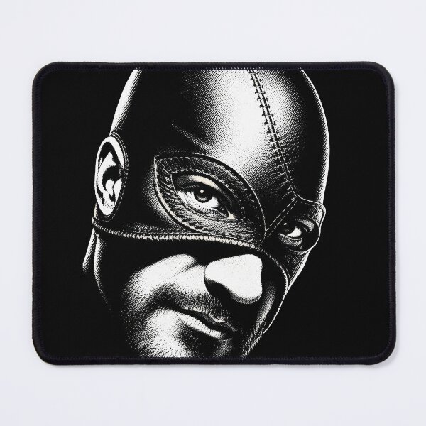 Item preview, Masked - Vintage Underground Graphic Portrait designed and sold by Shirts With Pride.