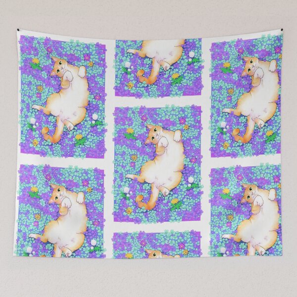 Item preview, cat in Clovers 1 designed and sold by lapizypincel.