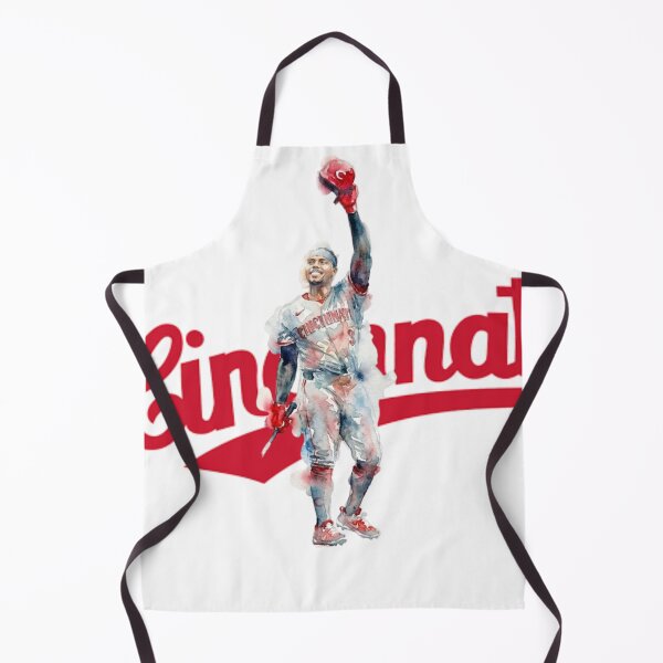 Item preview, KeBryan Heyes incinnati Baseball Player Home Run Salute Watercolor designed and sold by Turnersports.