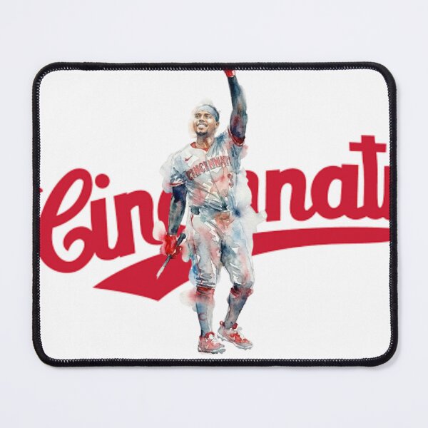Item preview, KeBryan Heyes incinnati Baseball Player Home Run Salute Watercolor designed and sold by Turnersports.