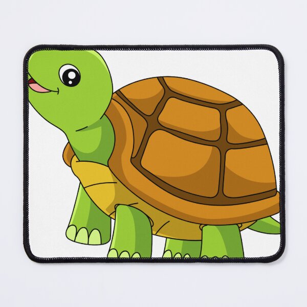 Item preview, Cute Kawaii Turtle Cartoon Illustration designed and sold by NeonNerdStudio.