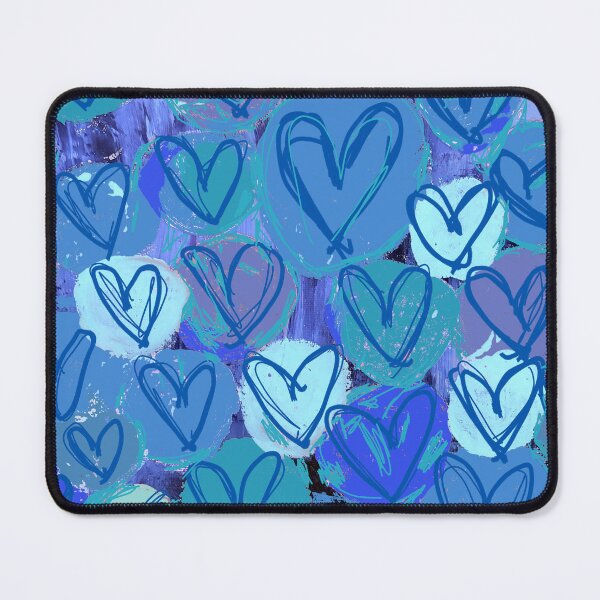 Item preview, Blue Hearts designed and sold by mariaalexart22.