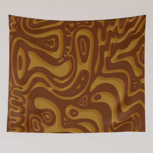 Item preview, A-Morpeus brown square by SOTERO  designed and sold by SOTERO ART.