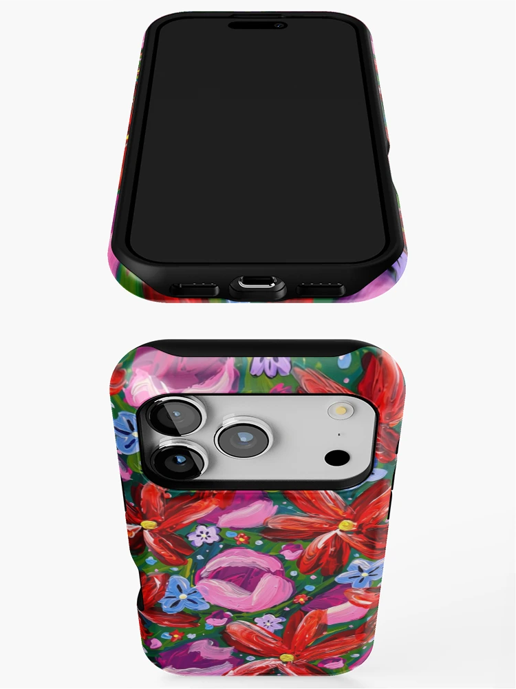 Thumbnail 3 of 4, iPhone Case, Flowerfall designed and sold by FloraFeeling.
