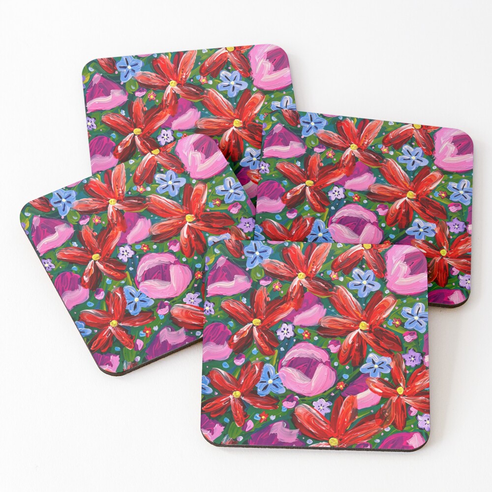 Item preview, Coasters (Set of 4) designed and sold by FloraFeeling.