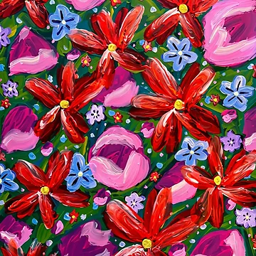 Artwork thumbnail, Flowerfall by FloraFeeling