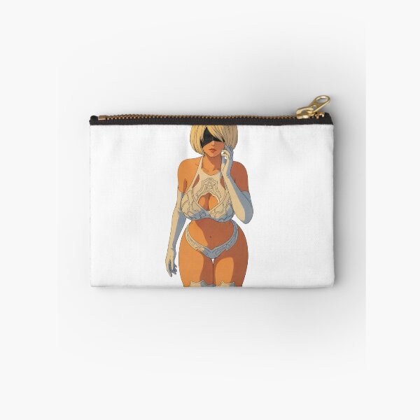 Item preview, Elegant Android Warrior Pin-Up | Sci-Fi Storybook Beauty | Classic Western Animation Art designed and sold by  Hollow Moon Studios..
