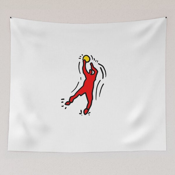 Item preview, Basketball Player Dunk Jump Shot Sports Graphic designed and sold by crazyhome.