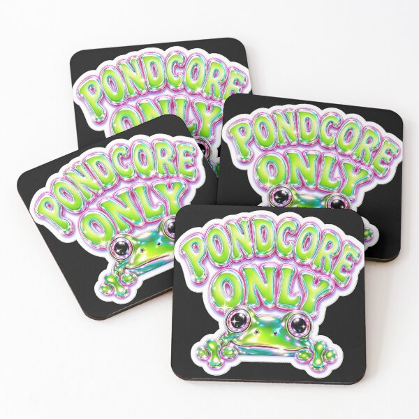 Item preview, Pondcore Only Cute Frog | Holographic Kawaii Frog Aesthetic Sticker designed and sold by Arrow2025.