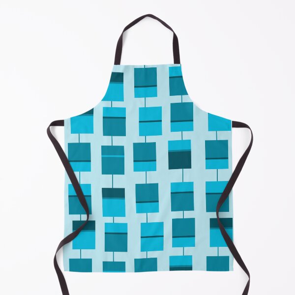 Item preview, Retro Cyan Rectangles designed and sold by PSCSCo.